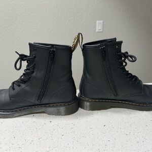Dr. Martens Black Leather Boots